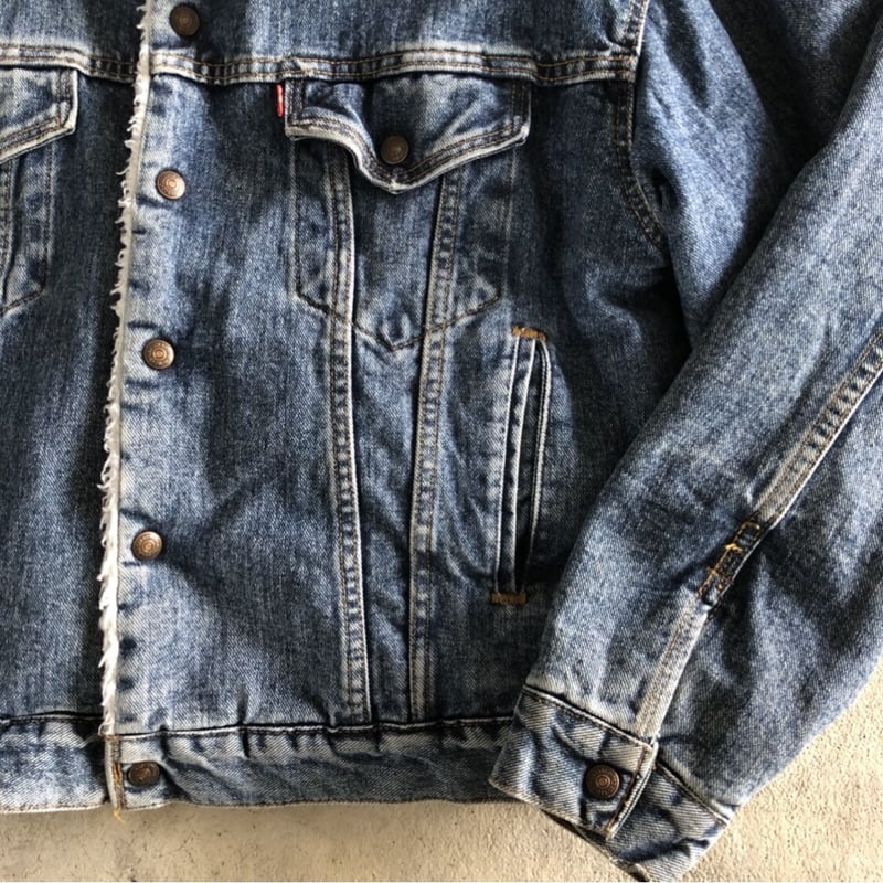 90's Levi's デニムボアジャケット 70609-4891 | CUSTOM FEVER 90's Levi's デニムボアジャケット 70609-4891 | CUSTOM FEVER