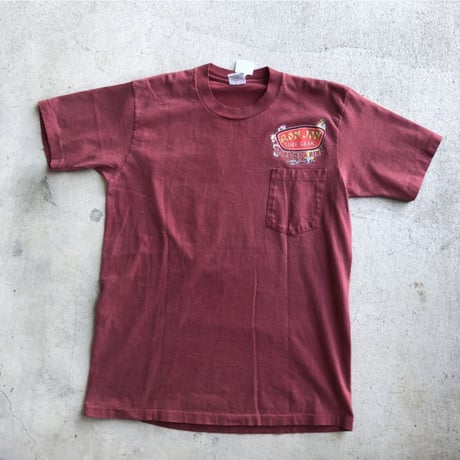 90'sUSA製RONJONプリントT  M