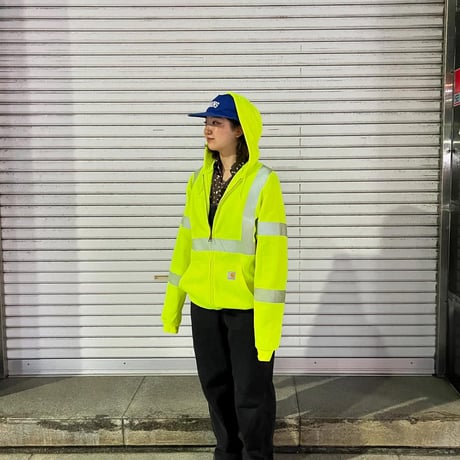 Carhartt リフレクター付きジップパーカー