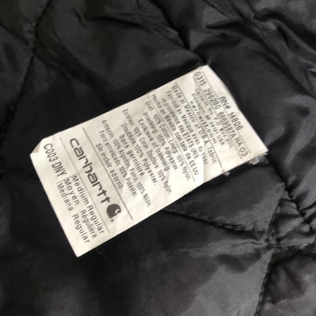 Carhartt トラディショナルコート ネイビー M