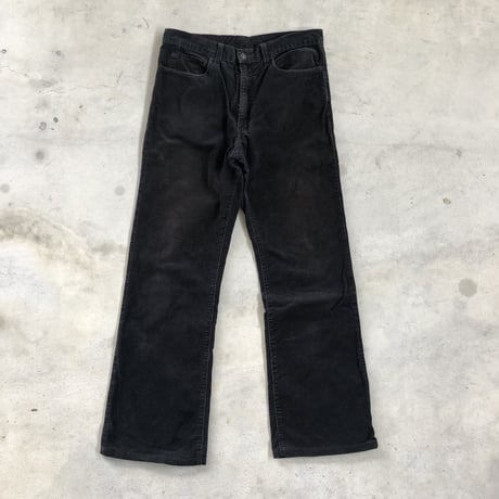 Levi'sチュニジア製コーデュロイパンツ ブラック