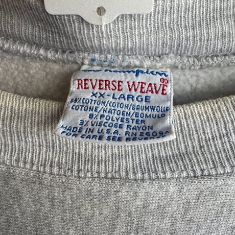 90'sUSA製 Champion REVERSE WEAVE XXL