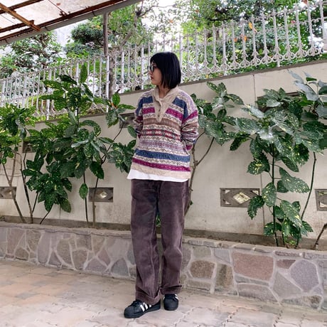 Eddie Bauer ショールカラーニット