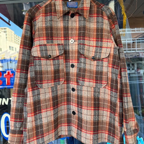 80's PENDLETON ウールシャツジャケット M