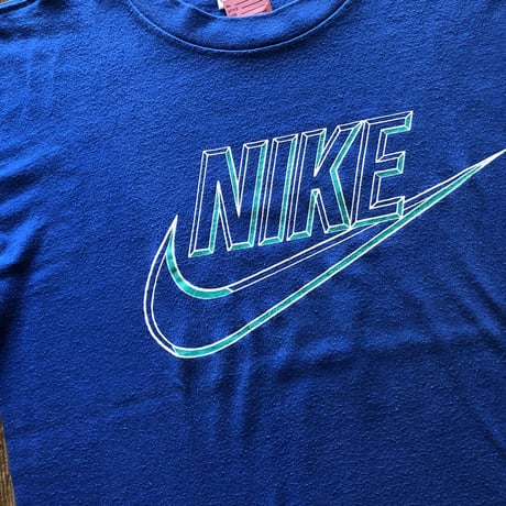 〜90's 銀タグ NIKE プリントTシャツ M