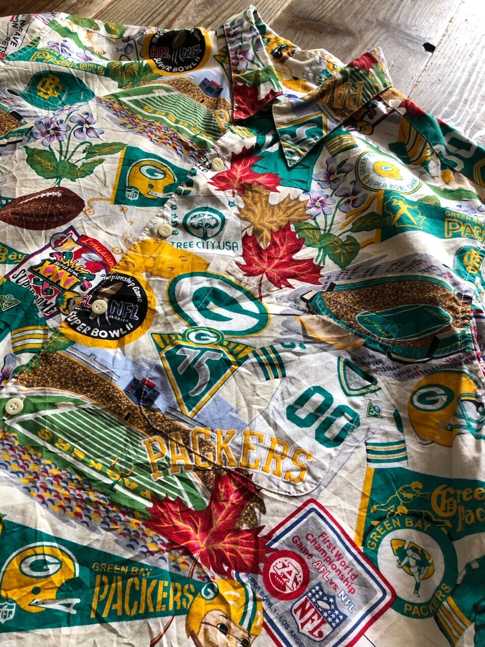 Reyn spooner × NFL🏉総柄シャツ | CUSTOM FEVER