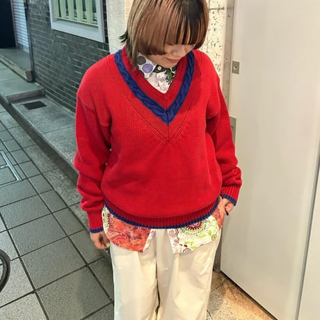 OLD GAP Ｖネックニットセーター