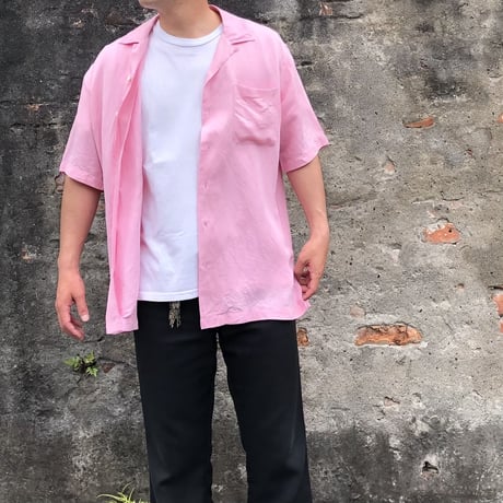 Ralph Lauren 半袖無地シャツ 〝CALDWELL〟M