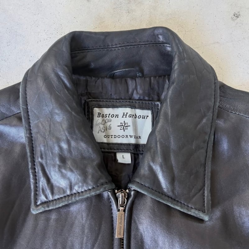 Boston Harbour レザージャケット | CUSTOM FEVER