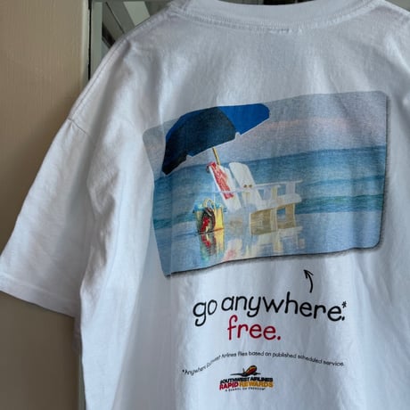 〜00's SOUTHWEST AIRLINES 企業物プリントTシャツ XL
