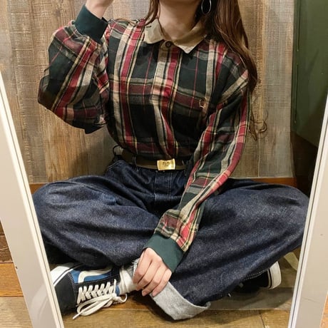 TOMMY HILFIGERチェックラガーシャツ
