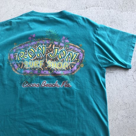 90'sUSA製RONJONプリントT L