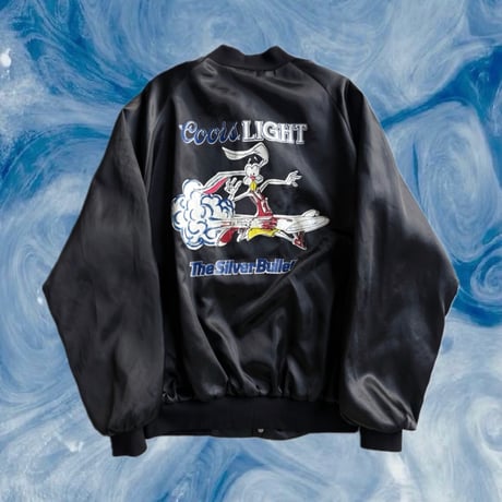 USA製 Westark Coors Light キャラクタープリント ナイロンスタジャン