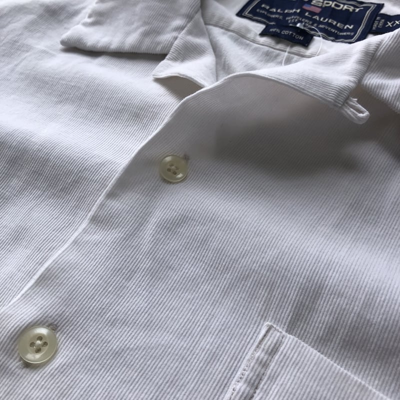 POLO SPORT 半袖コーデュロイシャツ XXL | CUSTOM FEVER