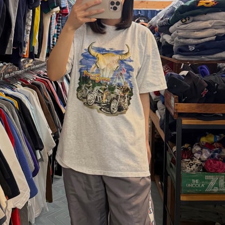 90~00s バイカープリントTシャツ