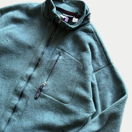 USA製 90's PATAGONIA 雪無しタグ フルジップフリースジャケット L