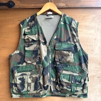 迷彩柄 ハンティングベスト