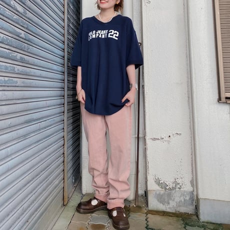 USA製POLO JEANS COMPANY フットボールT
