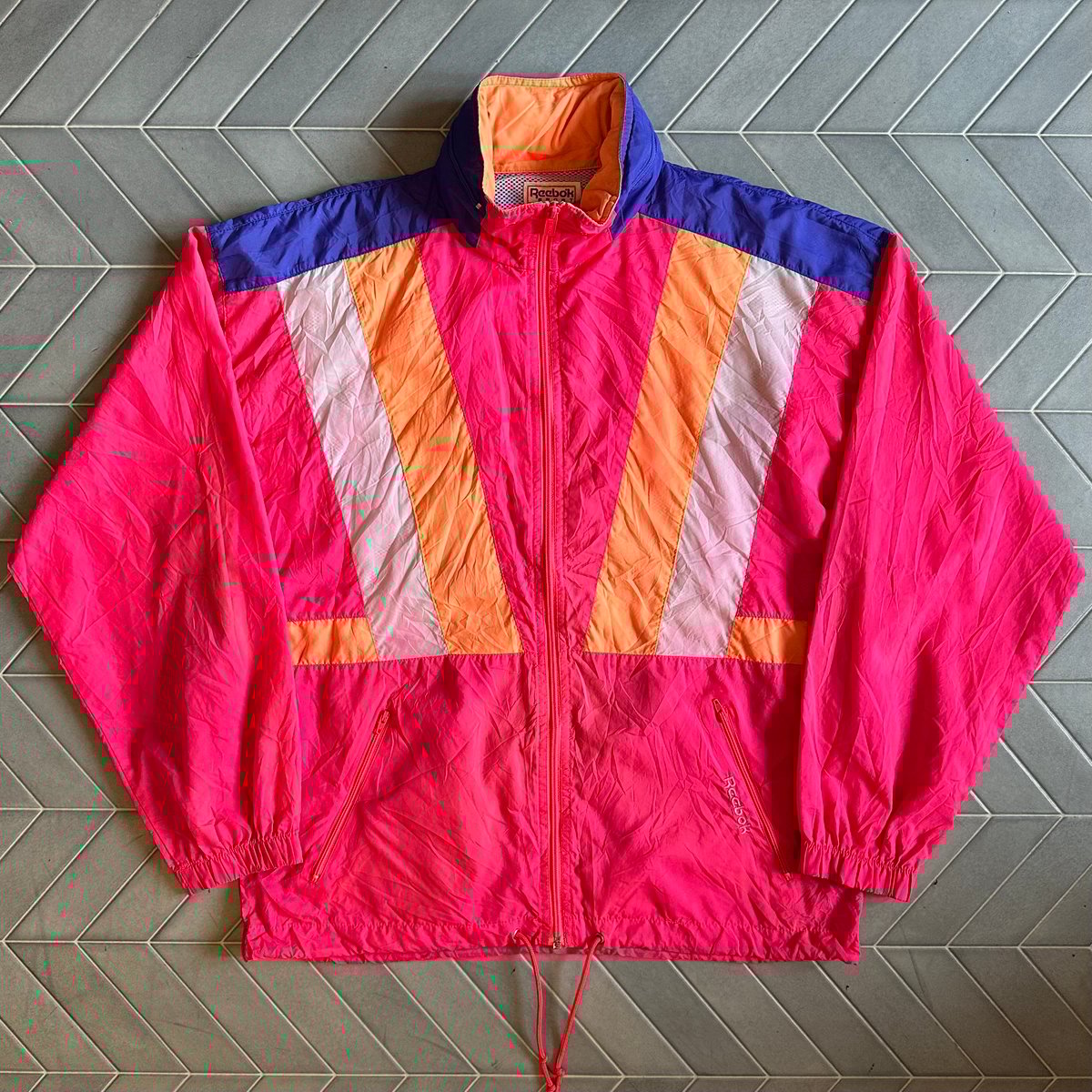90s Reebok ナイロンジャケット | CUSTOM FEVER 90s Reebok ナイロンジャケット | CUSTOM FEVER