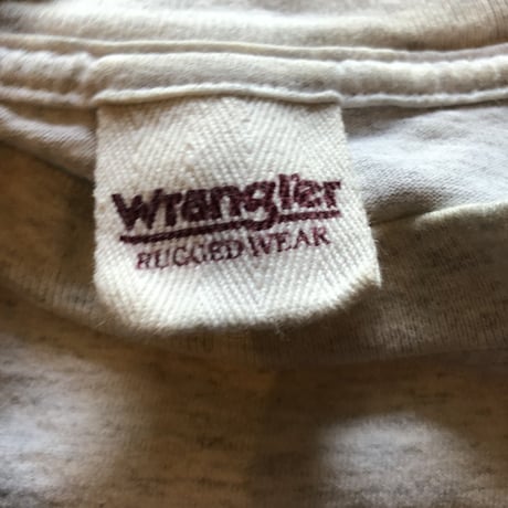90's USA製WranglerプリントT 3XL