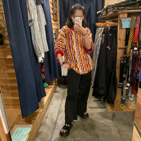 Bucker s/s 3Dニットセーター