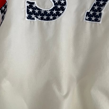 USAロゴ　ナイロンプルオーバー