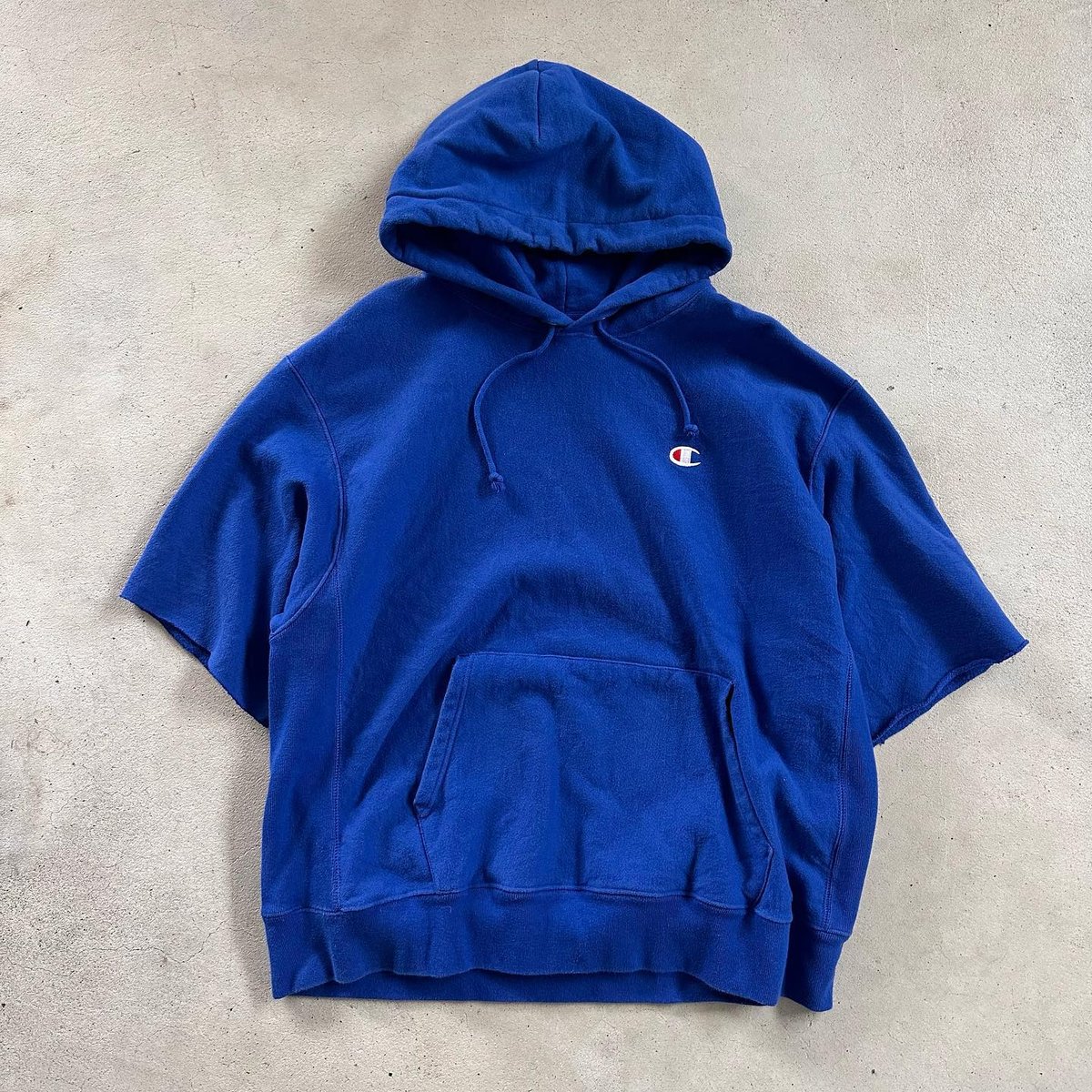 Champion REVERSE WEAVEカットオフフーディ | CUSTOM FEVER
