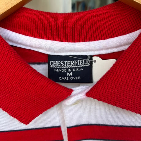 CHESTERFIELD ボーダーポロシャツ　USA製
