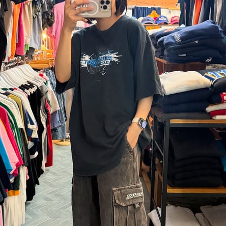 USA製 NIKE デザインロゴTシャツ