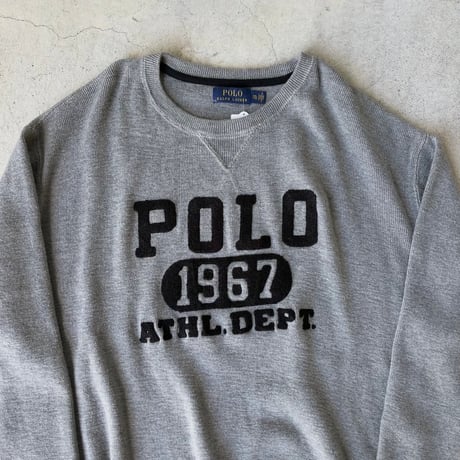 POLO RALPH LAUREN ロゴ入りコットンニット