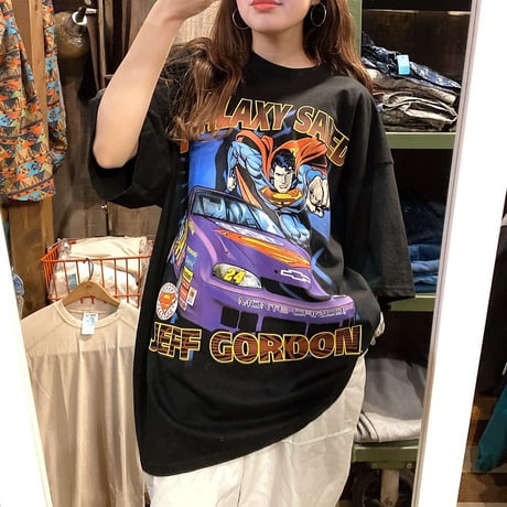 【NOS】スーパーマンレーシングTシャツ