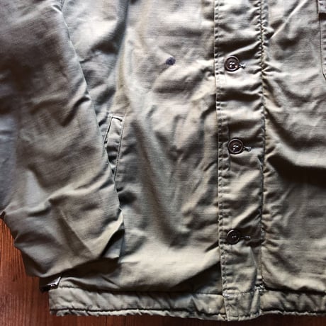 Military US.NAVY デッキジャケットA-2