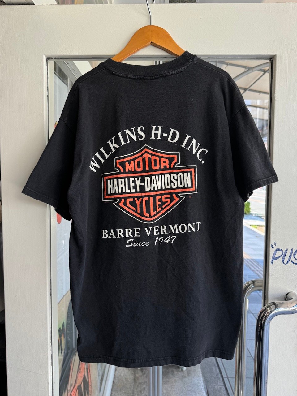か*り様 90s USA製　Harley-Davidson Tシャツ　フェード 90's USA製 HARLEY DAVIDSON プリントTシャツ L | CUSTOM F