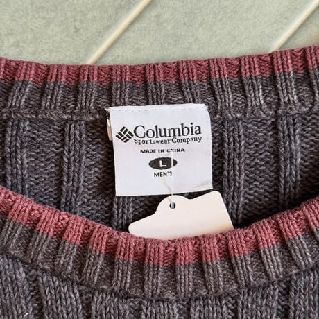 Columbia コットンニット
