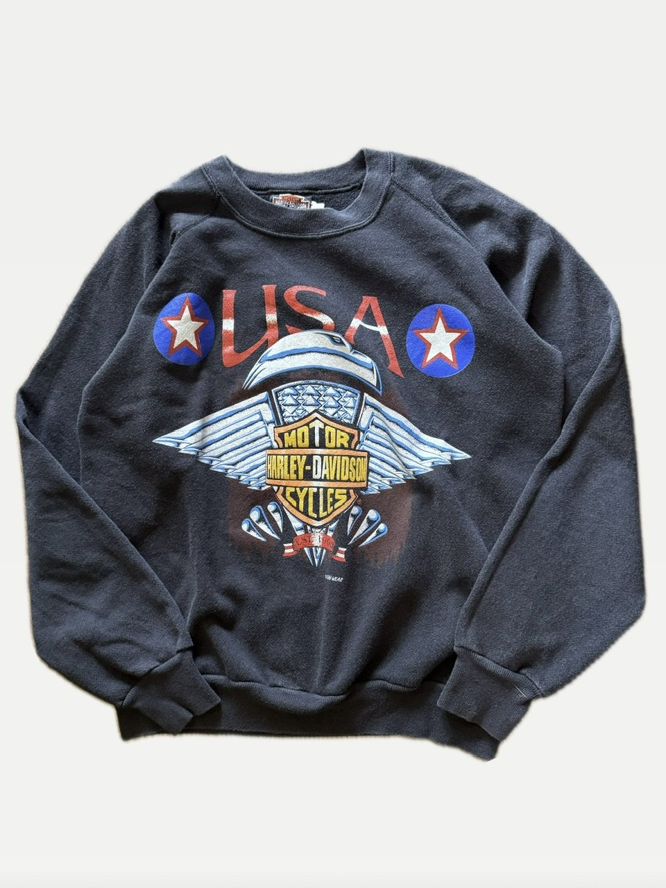 harley-davidson new york スウェット 超希少 00s ☆00s☆ HARLEY-DAVIDSON スウェット/長袖 トレーナー・スウェット