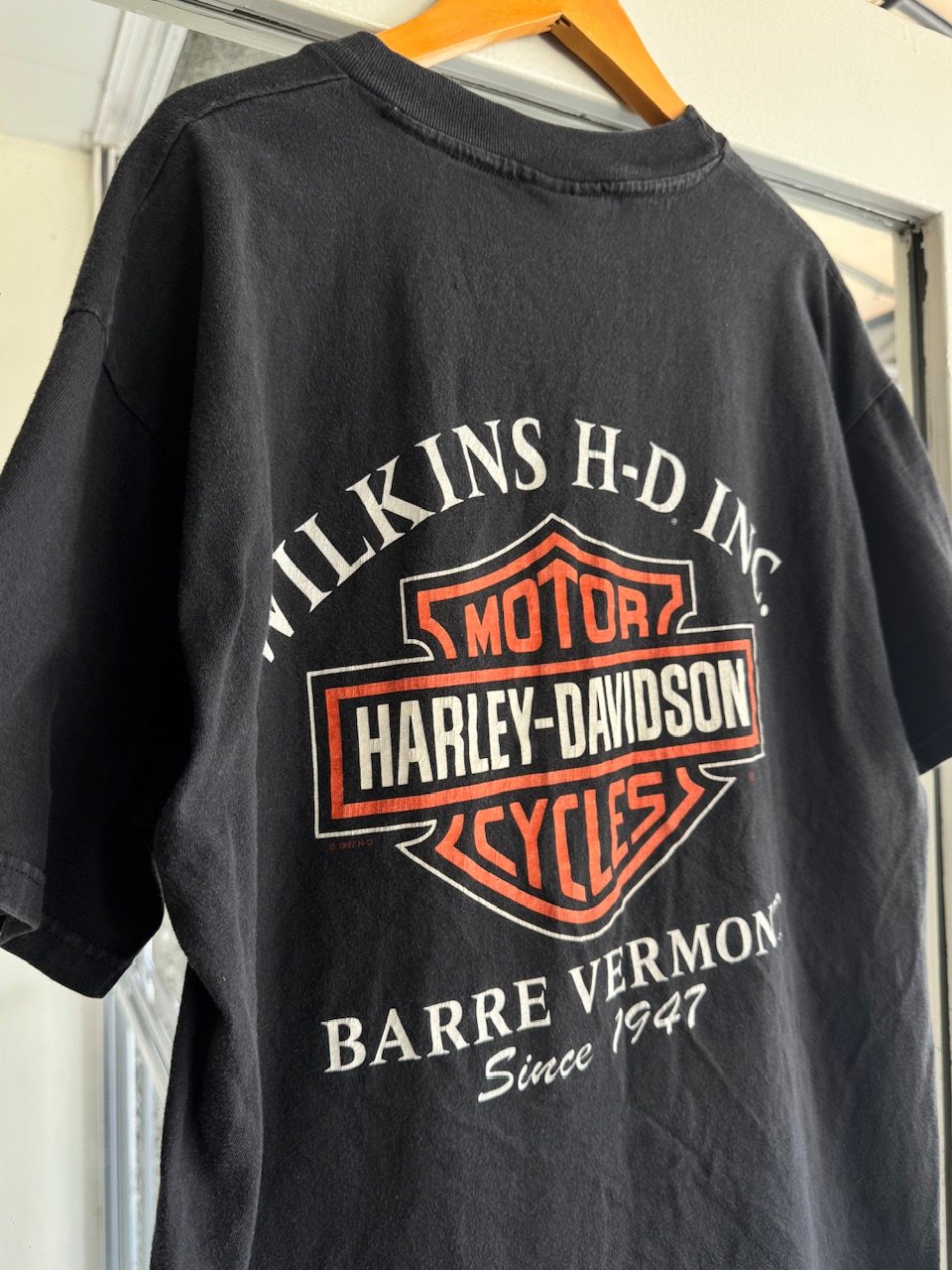 90's USA製 HARLEY DAVIDSON プリントTシャツ L | CUSTOM F