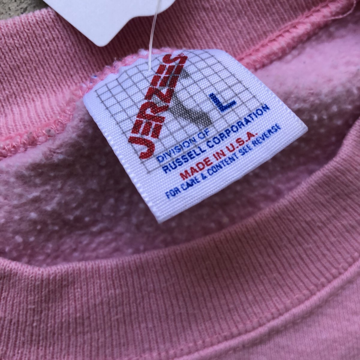 80's USA製 無地スウェット L ピンク | CUSTOM FEVER