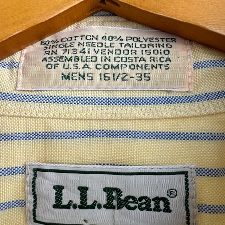 90's L.L.Bean ストライプシャツ
