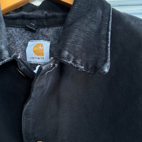 Carhartt 裏ブランケットカバーオール  後染めブラック