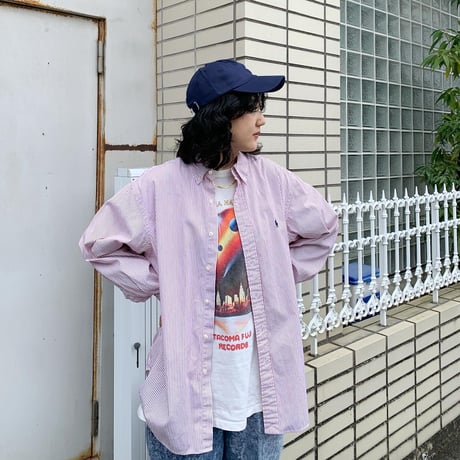 Ralph Laurenストライプシャツ