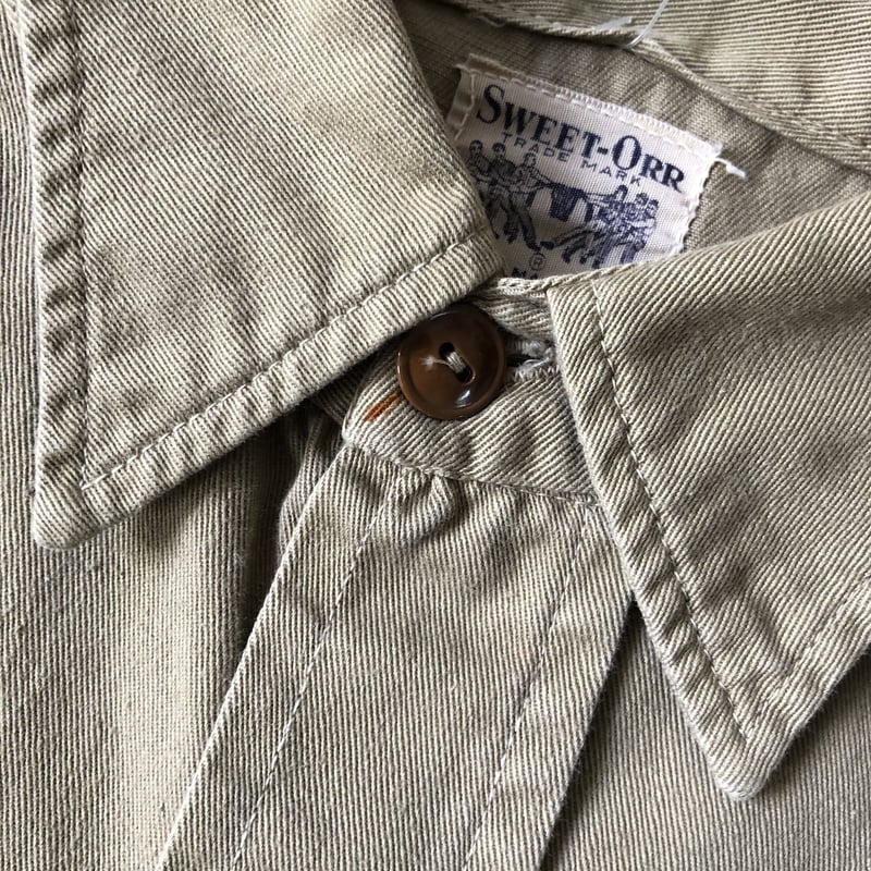 50's SWEET-ORRビンテージワークシャツ | CUSTOM FEVER