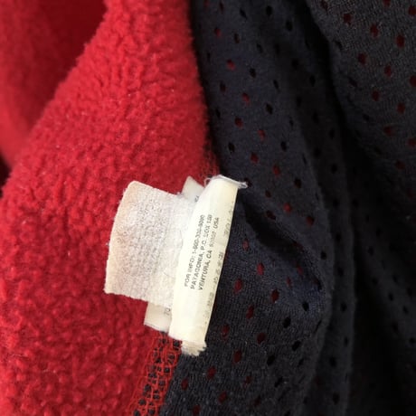 USA製PATAGONIA シンチラフリースベスト赤
