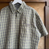Eddie Bauer シアサッカーシャツ
