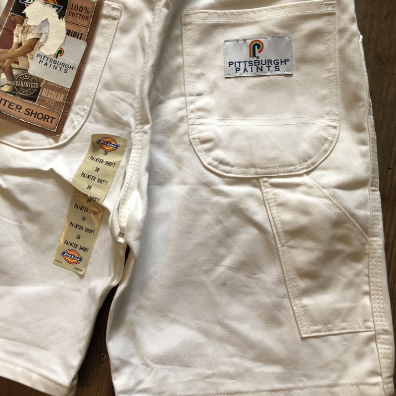 Dickies 00's 未使用 白ペインターショーツ W30 | CUSTOM FEVER Dickies 00's 未使用 白ペインターショーツ W30 | CUSTOM FEVER