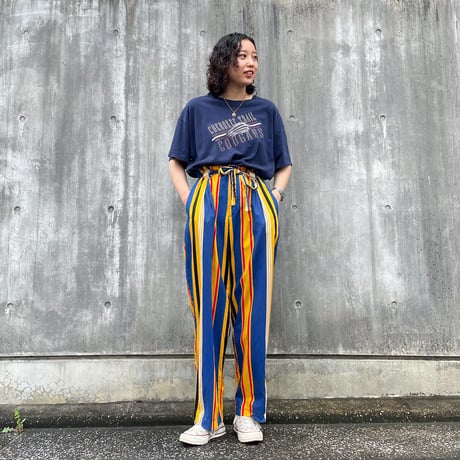 マルチストライプパンツ