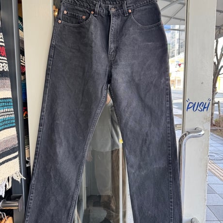 90's USA製 Levi's505  W32×L30 ブラック