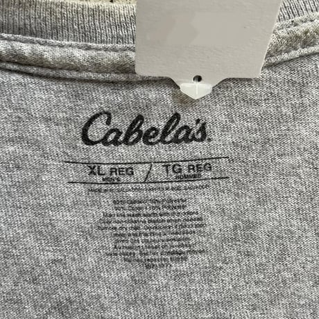 cabela's 両面プリントTシャツ