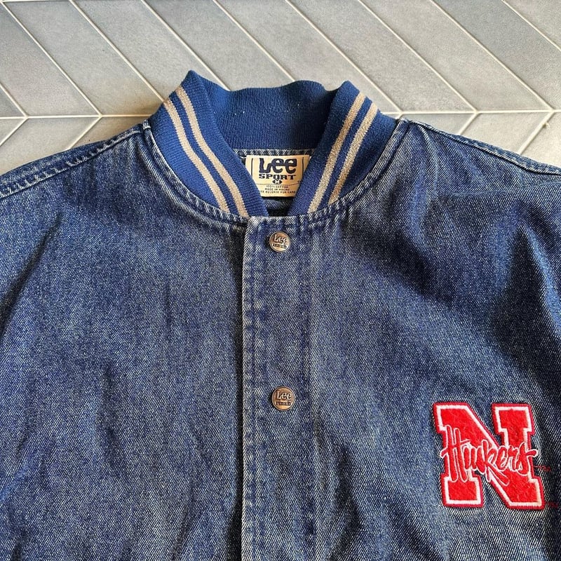90s Lee 刺繍デニムスタジャン | CUSTOM FEVER 90s Lee 刺繍デニムスタジャン | CUSTOM FEVER