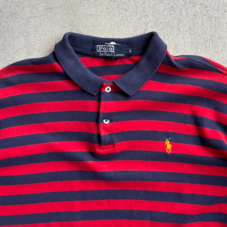 USA製　POLO ボーダーポロシャツ