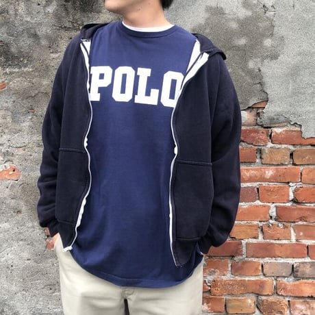 POLO でかロゴTシャツ L